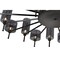 Cwi Lighting Montoya 30 Light Up Chandelier With Pearl Black Finish 5526P48-30-612 - alternate 4